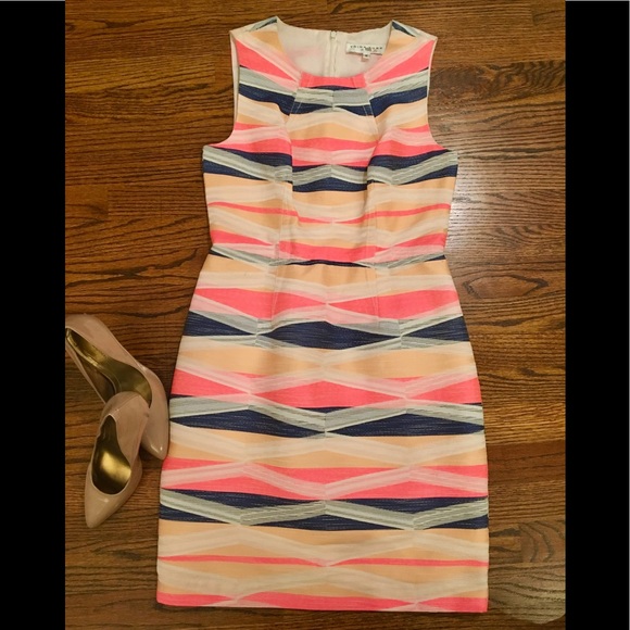 Trina Turk Dresses & Skirts - NWOT Trina Turk Sz 8 Pink, Navy, White dress